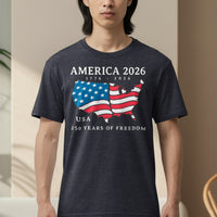 America 250 Years of Freedom USA 2026 T-Shirt Product