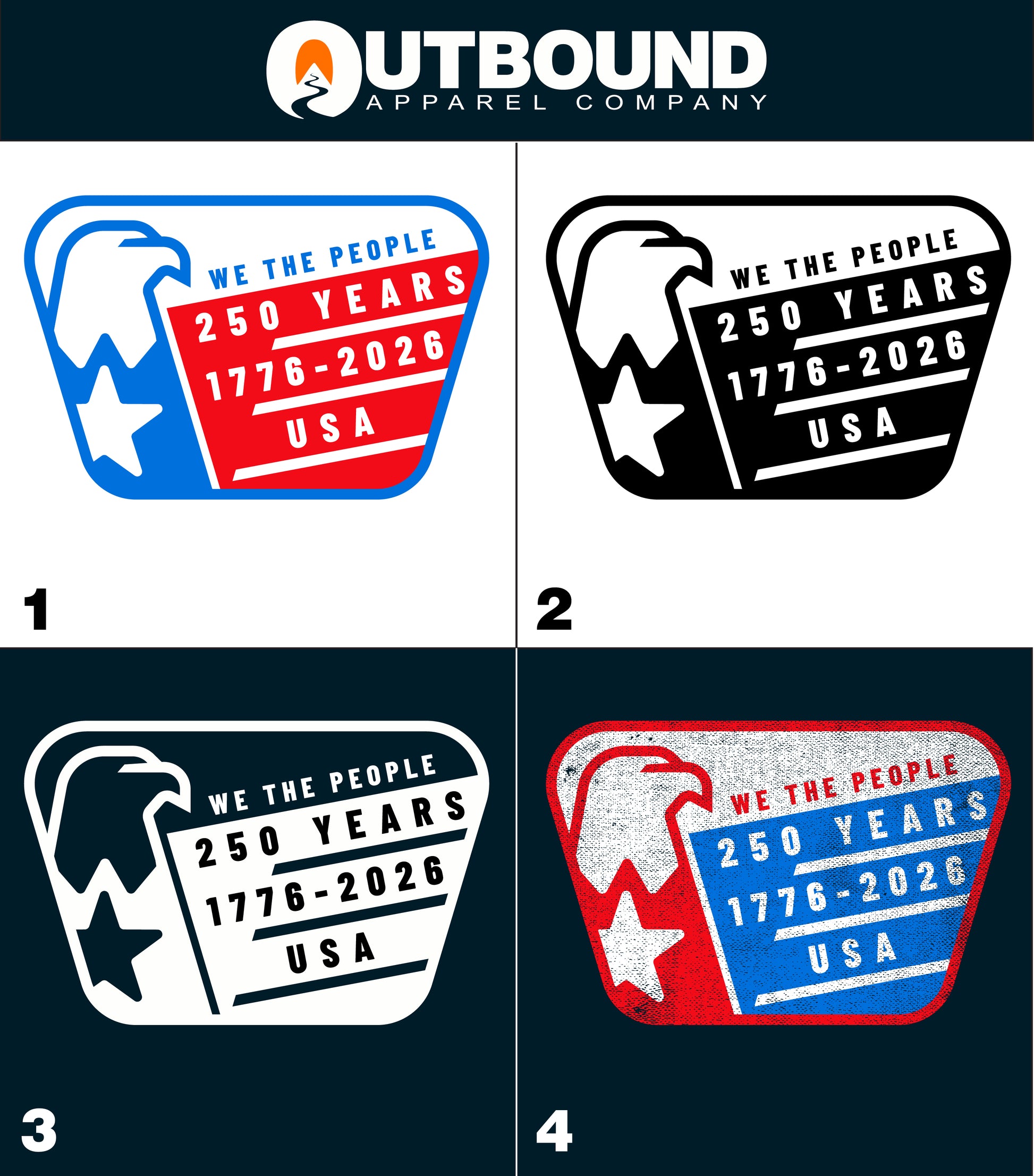 Patriotic We The People Anniversary Sticker product