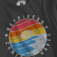 Happiness Comes in Waves Graphic Shirt product
