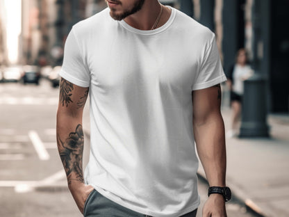 Stylish Casual Everyday Wear White T-Shirt product