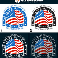 America 250 Years of Freedom 1776-2026 patch product