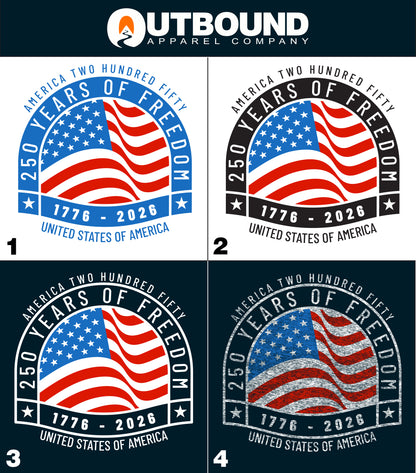 America 250 Years of Freedom 1776-2026 patch product
