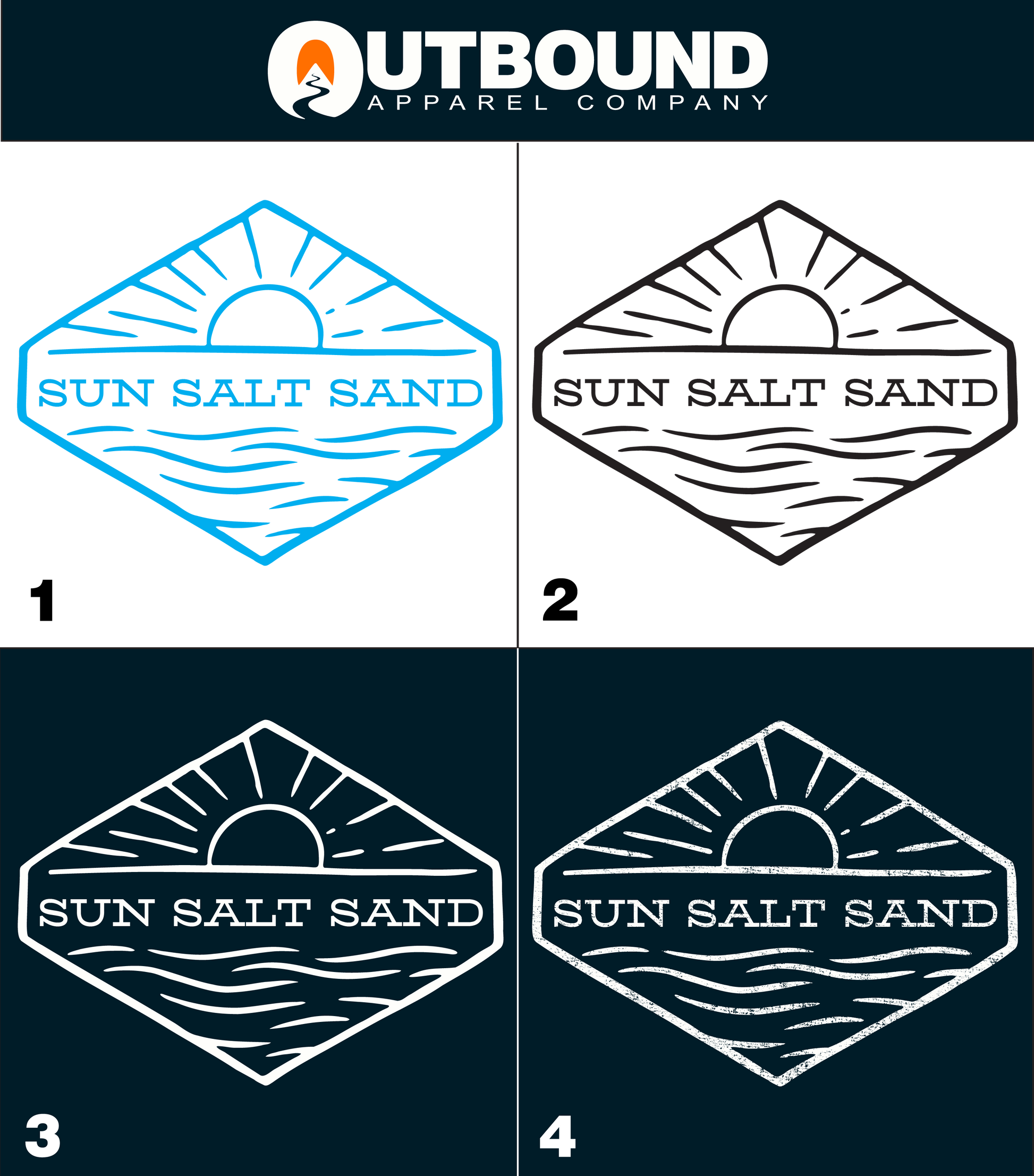 Sun Salt Sand Adventure Apparel design product type