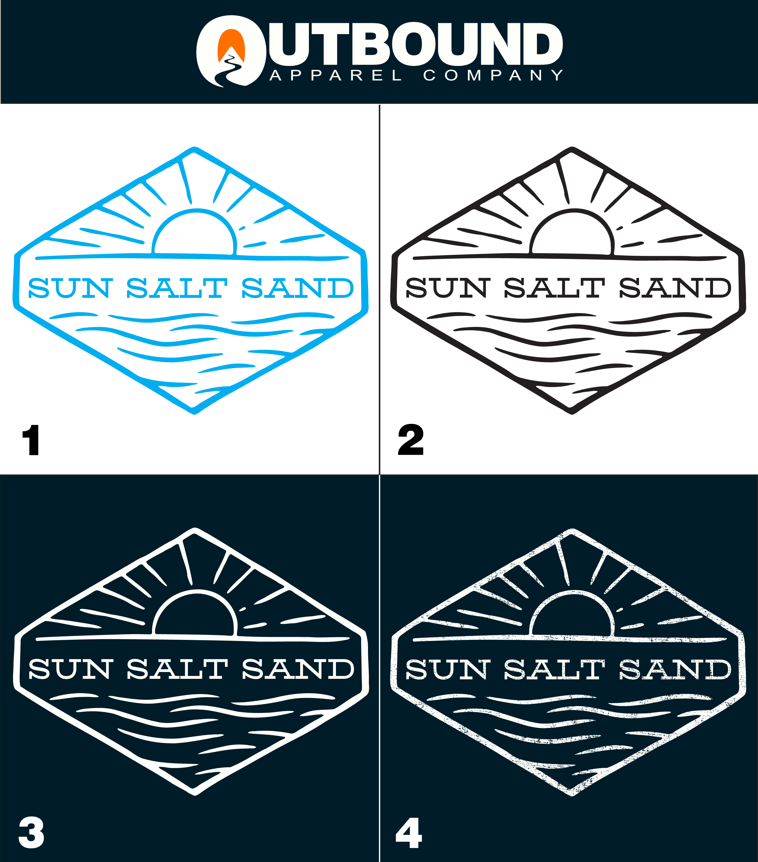 Sun Salt Sand Adventure Apparel design product type