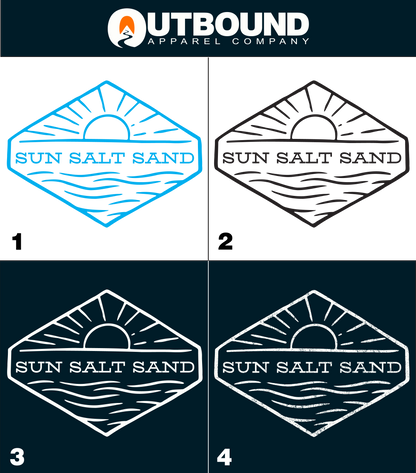 Sun Salt Sand Adventure Apparel design product type