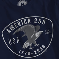America 250 USA 1776-2026 Eagle Design T-Shirt product