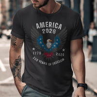 America 1776 2026 250 Years of Freedom T-shirt product