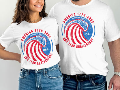 America 250 Year Anniversary 1776-2026 Graphic Shirt