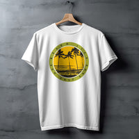 Beach Life Sunset Palm Trees Graphic T-Shirt product