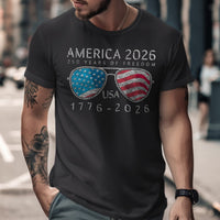 America 2026 250 Years of Freedom USA 1776-2026 T-shirt Product