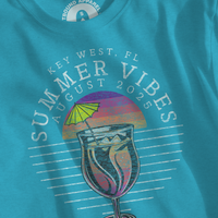 Key West FL Summer Vibes August 2025 T-shirt product type