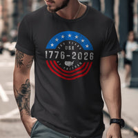 250 Years USA 1776-2026 Freedom Graphic T-Shirt product type